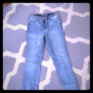 High Wasted Skinny Jeans Old Navy